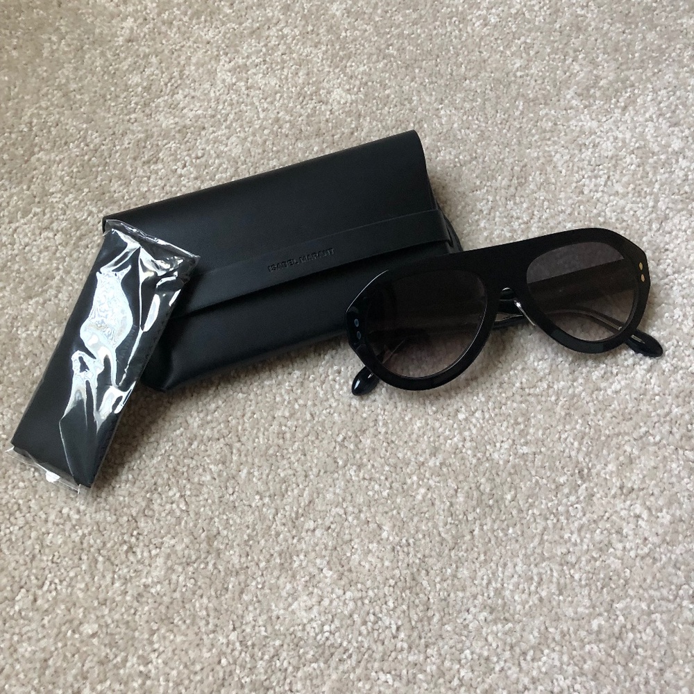 Isabel Marant Darly Aviator Sunglasses New
